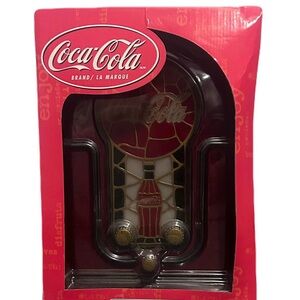 Coca-Cola Red and White Decorative Light AM/FM Radio New In Box